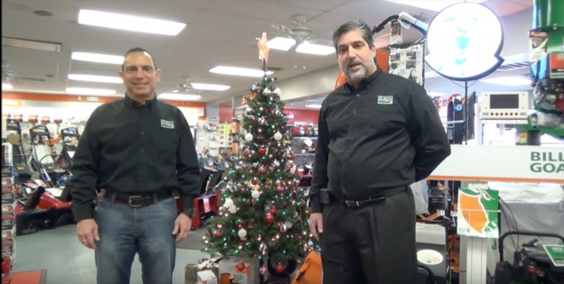 Happy Holidays from Suburban Lawn Equipment