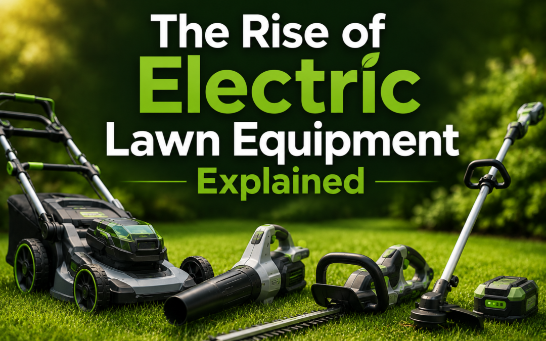 The Rise of Electric Lawn Equipment Explained