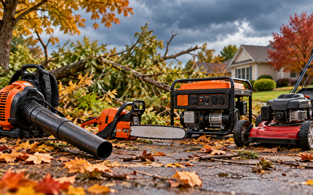 Fall Storm Cleanup: Outdoor Power Equipment to Have Ready Before the Next Storm